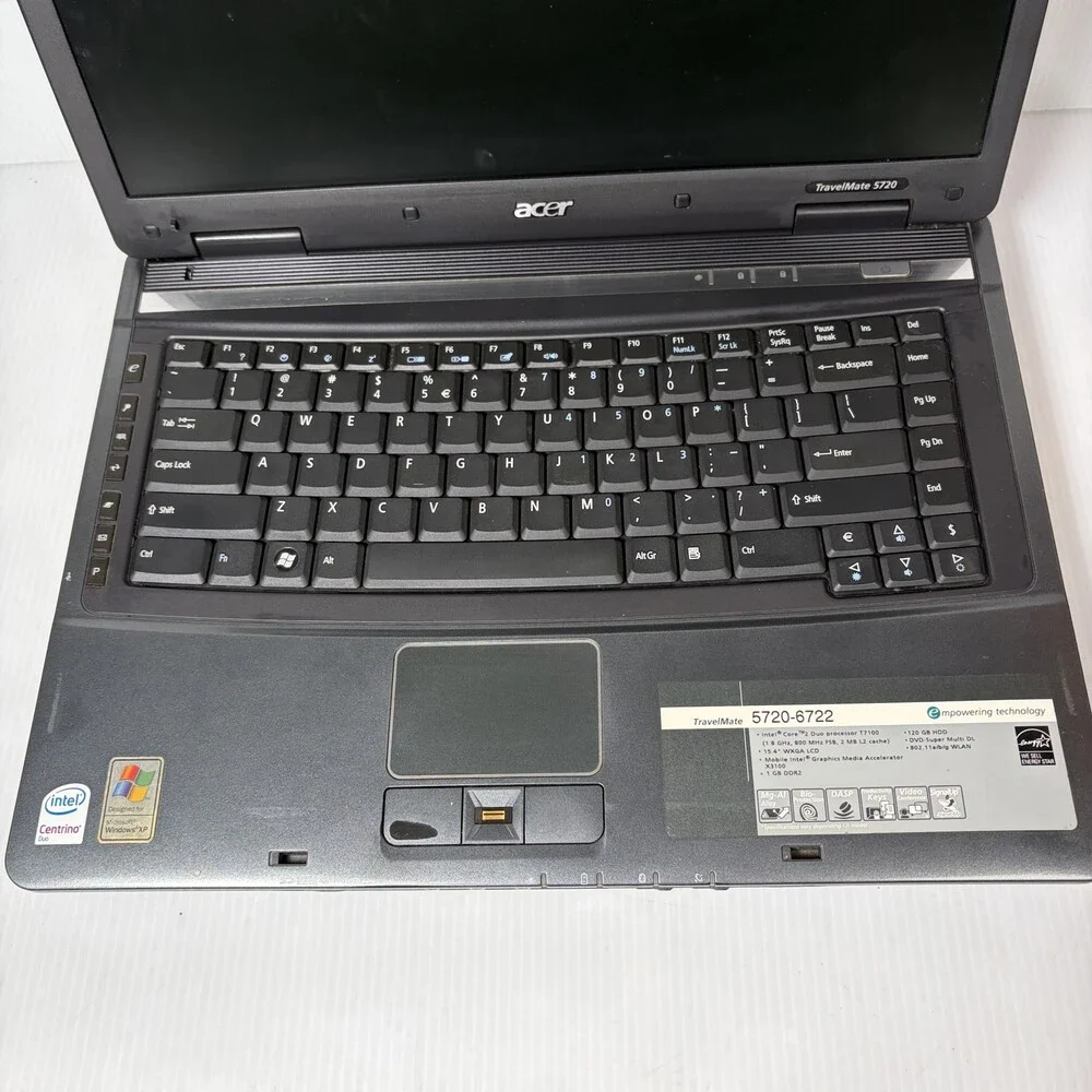 AS IS Acer TravelMate 5720-6722 15.4